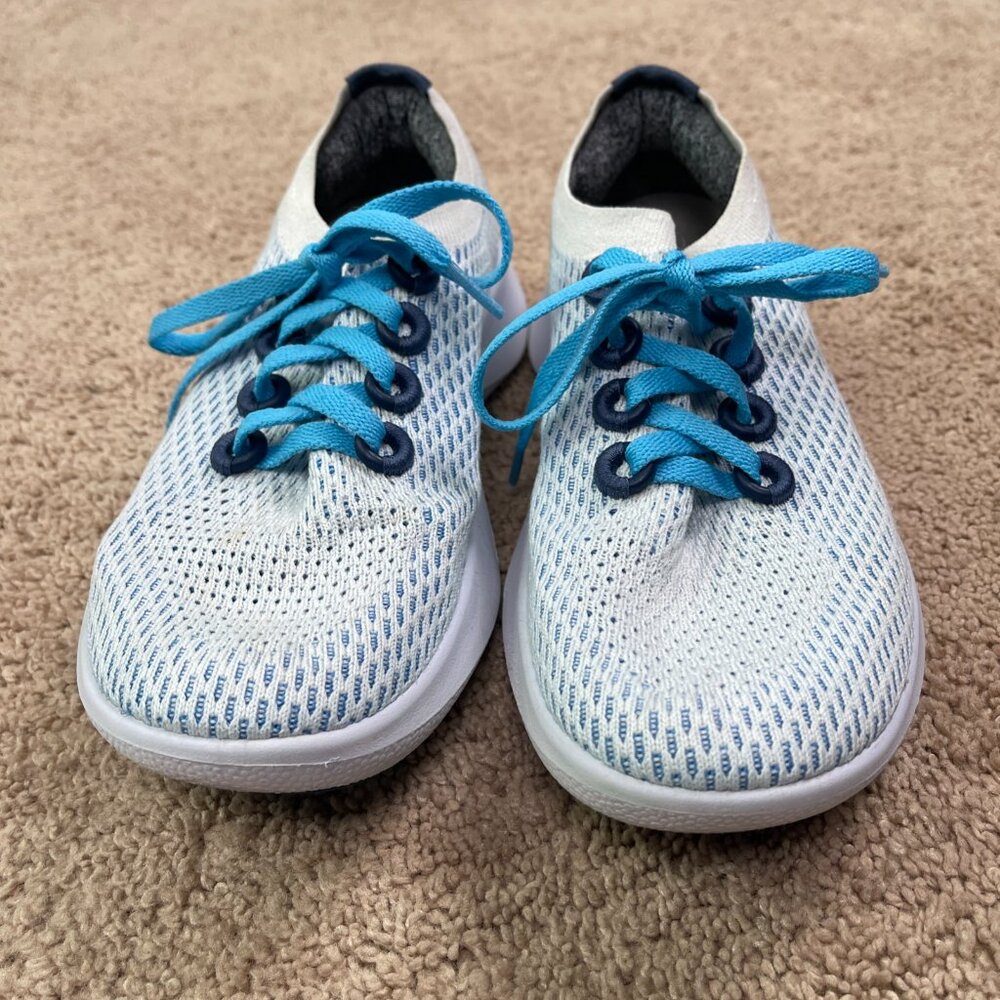 Allbirds Sneakers Womens 8 Blue Tree Dasher Casual Travel Lightweight Shoe - Picture 3 of 7